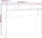 vidaXL - Wandtafel - 105x30x80 - cm - bewerkt - hout - grijs - sonoma - eikenkleurig