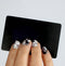LAUED Nagelstickers - Nail Wraps - 16 Extreem Dunne Nagellak Stickers - Manicure Nail Art Folie - Black & White