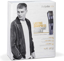 BaBylissMEN ® E976E - Tondeuse - Titanium messen - 360° wiel