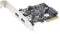 Startech.com PEXUSB312A3 - PCIe USB 3.2 Gen 2 controllerkaart - 2x 10Gbps USB-A poorten