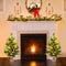Coast Kunstkerstboom Tafel - 60 cm - 234 Takpunten - 35 Warmwitte LED Lampjes - Groen