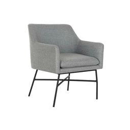 DKD Home Decor - Stoel - Scandinavisch ontwerp - Grijs 59,5 x 60,5 x 78 cm