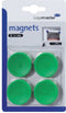 Legamaster - Magneet 35mm 1000gr groen 4 stuks