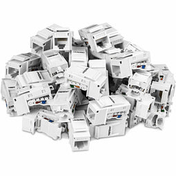 Trendnet TC-K50C6 - Connector Cat6 - 50 stuks - Wit Grijs