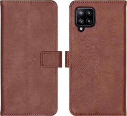 iMoshion Hoesje Geschikt voor Samsung Galaxy A42 Hoesje Met Pasjeshouder - iMoshion Luxe Bookcase - Bruin