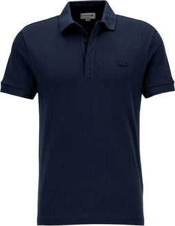Lacoste Paris Edition - Poloshirt - Stretch Piqué - Navy Blue - Maat S