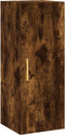 vidaXL - Hangkast - 34,5x34x90 - cm - gerookt - eikenkleurig