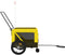 vidaXL - Hondenfietstrailer - oxford - stof - en - ijzer - geel - en - zwart