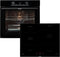 Gorenje JUMP SET PYRO/I - Backofen-Set - Pyrolyse-zelfreiniging inductiekookplaat 77 l A - Zwart