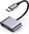 UGREEN 2-in-1 USB-C naar USB-C / 3.5 mm Jack Audio en Adapter met DAC