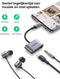 UGREEN 2-in-1 USB-C naar USB-C / 3.5 mm Jack Audio en Adapter met DAC
