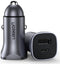 UGREEN 3.4A Autolader 30W Snellader met Power Delivery en Quick Charge