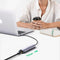 UGREEN 5-in-1-USB-C-Hub 5 poorten USB-combi-hub Zwart, Aluminium