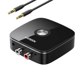 UGREEN HiFi Bluetooth Adapter - Zwart - Draadloze - Zendbereik 10 m - 6.7x6.7x2.4 cm