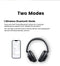 Ugreen HiTune Max5 Headset Bedraad en draadloos Hoofdband Oproepen/muziek Bluetooth Zwart