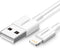 Ugreen - kabel - USB - Lightning MFI 2m 2,4A wit - (20730)