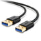 Ugreen - kabel - USB - USB kabel - (mannelijk - USB - 3.2 - Gen - 1) - 1 - m - zwart - (US128 - 10370)