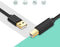 Ugreen - kabel - USB - USB Type B - (printerkabel) - 3m - zwart - (10351)