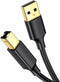 Ugreen - kabel - USB - USB Type B - (printerkabel) - 3m - zwart - (10351)