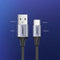 Ugreen - kabel - USB - USB Type C Quick Charge 3.0 3A 1m grijs - (60126)