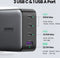Ugreen Nexode 100W 4-Port USB C/A Wall Charger
