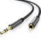 UGREEN Premium 3.5mm Audio Jack verlengkabel - 3 Meter - Zwart