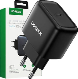 Ugreen - snelle - USB-C PD PPS oplader 25W zwart - (CD250)