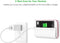 UGREEN Universele wandhouder voor smartphone of tablet - 3M tape - kabelmanagement - wit
