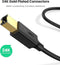UGREEN - USB 2.0 USB-A male naar USB-B male printer kabel - 1,5 meter