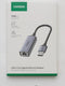 UGREEN USB 3.0 naar RJ45 Ethernet Netwerk Adapter 1000Mbps Gigabit