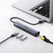 UGREEN USB-C 5-in-1 Hub Ingangen voor 3 USB-A, USB-C en Ethernet