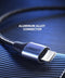 UGREEN USB C Lightning Kabel MFi Gecertificeerd Nylon PD Oplader Cable Voor iPhone 12/12 Mini/ 12 Pro/ 12 Pro Max/SE/ 11/11 Pro/X/XR/XS MAX/ 8/8 Plus, enz. (1Meter)