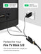 UGREEN USB Ethernet Adapter Micro USB naar RJ45 LAN Netwerkadapter voor Chromecast en TV Stick met USB 2.0 kabel voor Voeding.