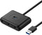 UGREEN USB Hub 3.0 met 4 USB poorten - 3 USB voor en 1 USB poort bovenop