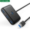 UGREEN USB Hub 3.0 met 4 USB poorten - 3 USB voor en 1 USB poort bovenop