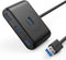 UGREEN USB Hub 3.0 met 4 USB poorten - 3 USB voor en 1 USB poort bovenop