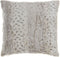 Kussen DKD Home Decor Beige Polyester Aluminium Wit (45 x 10 x 45 cm)