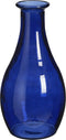 Mica Decorations Qin Vaas - 21x21x40 cm - recycled Glas - Blauw