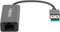 Natec Cricket - Adapter USB naar Ethernet - USB 3.0 - Zwart