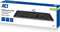 ACT Multimedia Toetsenbord Low Profile | Azerty/BE layout | Bedraad | Toets Verlichting | Zwart AC5425