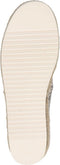 Toms Alpargate Platform Rope - Dames espadrille - Vegan canvas - Wit zwart - Maat 38