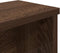 vidaXL - Keukenrek - stapelbaar - 60x15x16 - cm - bewerkt - hout - bruin - eikenkleur