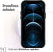 iMoshion Hoesje Geschikt voor iPhone 12 Pro / 12 Hoesje - iMoshion Rugged Hybrid Case - Zwart / Transparant