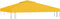 vidaXL - Prieeldak - 2-laags - 310 - g/m² - 3x3 - m - geel