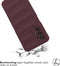 iMoshion Hoesje Geschikt voor Samsung Galaxy A32 (5G) Hoesje Siliconen - iMoshion EasyGrip Backcover - Aubergine