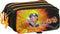 Pennenetui met 3 vakken Naruto 21,5 x 10 x 8 cm Zwart Oranje