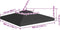 vidaXL - Prieeldak - 2-laags - 310 - g/m² - 3x3 - m - zwart