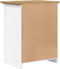vidaXL - Nachtkastje - BODO - 53x38,5x67 - cm - massief - grenenhout - bruin