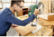Bosch PBD 40 - Kolomboormachine - 710 W - Digitale display - LED - Laser