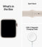 Apple Watch SE (2022) - Smartwatch - Gezondheidsmonitoring en valdetectie - Sterrenlicht Aluminium